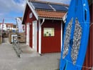SUP-bräda vid aktivitetscentret i Hamburgsund
