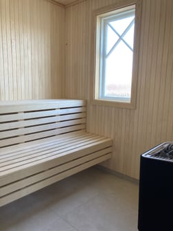Bastu på Badholmens vandrarhem i Fjällbacka